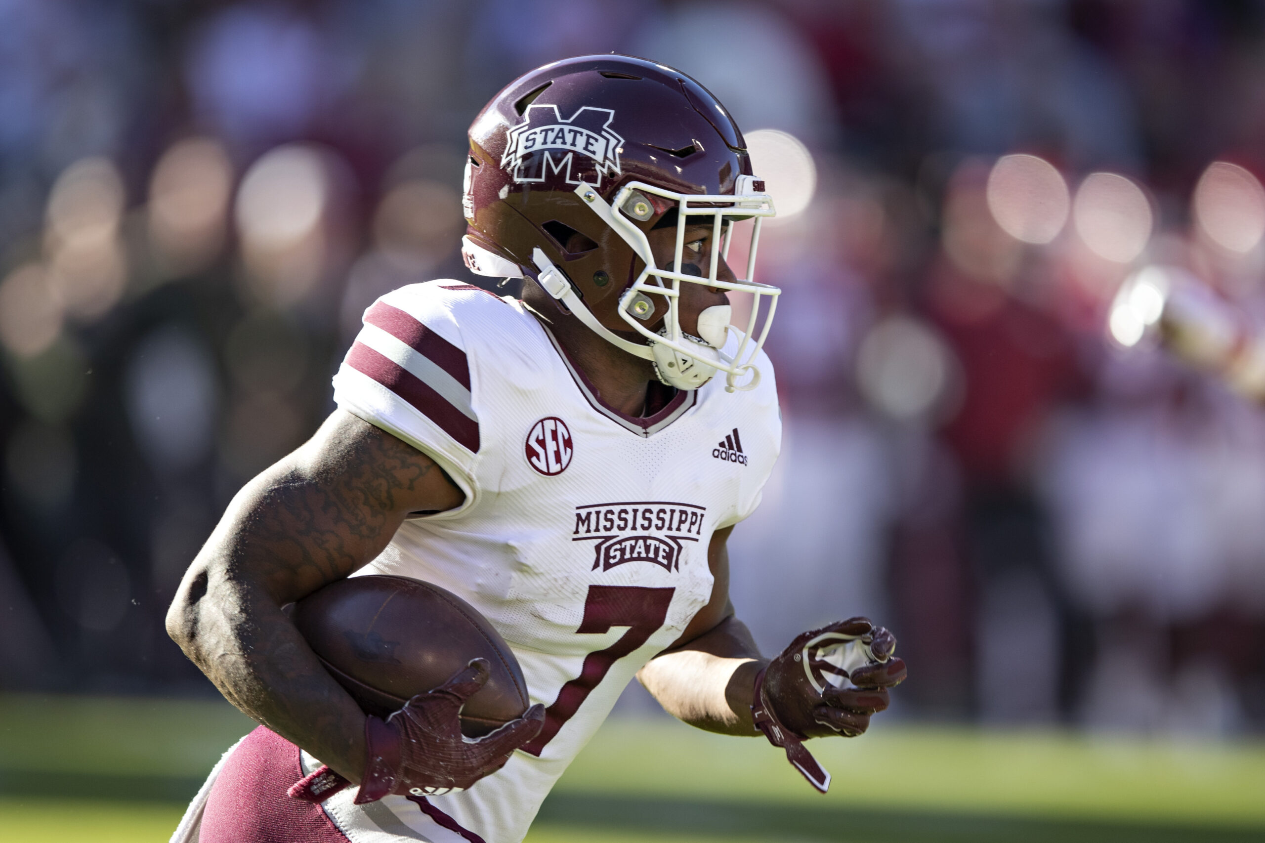 Woody Marks Mississippi State transfer Portal