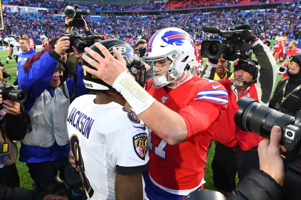 NFL MVP, Lamar Jackson, Josh Allen