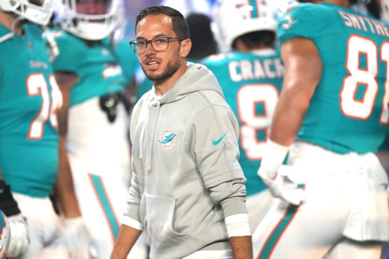 Miami Dolphins Mike McDaniel