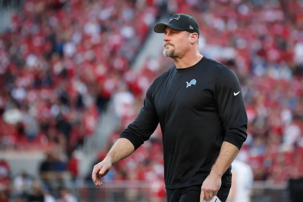 Detroit Lions Urged to Trade For $21.8 Million Wide Receiver with 24 Touchdowns 1 Dan Campbell, Detroit Lions, San Francisco 49ers