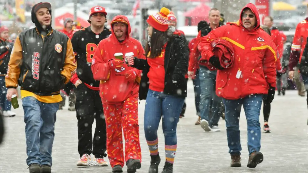 Kansas City chiefs fans, frozen, death 