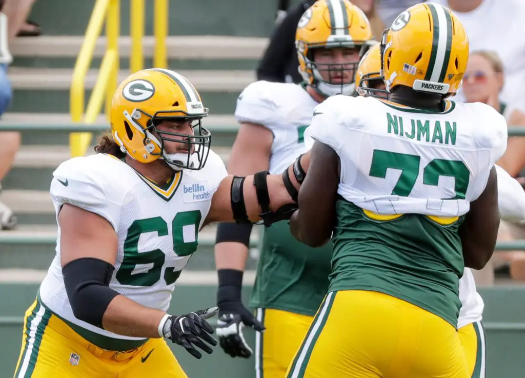 The Kansas City Chiefs should look to replace Donovan Smith with Green Bay Packers swing tackle Yosh Nijman