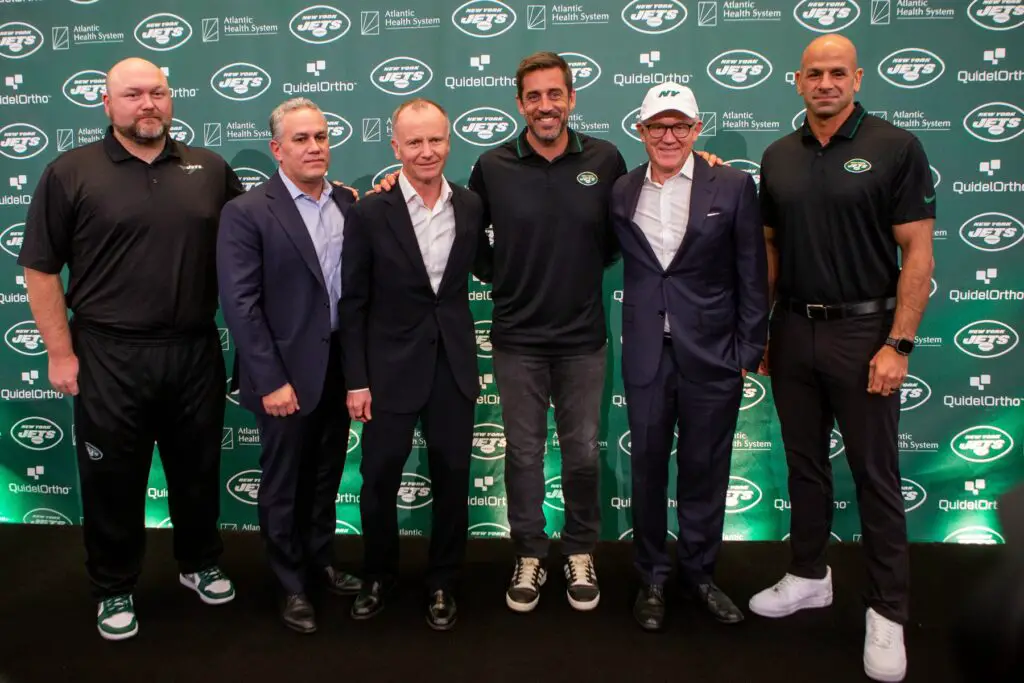 New York Jets, Aaron Rodgers, Russell Wilson 