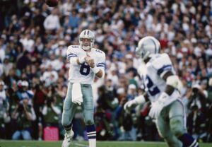 Dallas Cowboys quarterback Troy Aikman