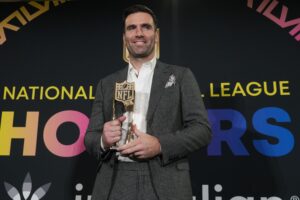 Cleveland Browns quarterback Joe Flacco wins NFL Comeback Player of the Year