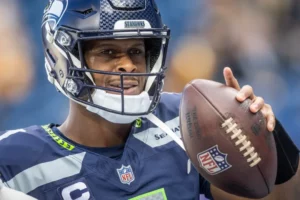 Geno Smith questioned as starting quarterback for the Seattle Seahawks.