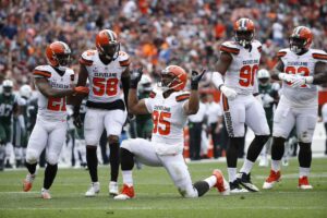 Cleveland Browns' defensive line hopes to remain atop the NFL.