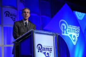 Los Angeles Rams Team President Kevin Demoff takes on new role for Kroenke Sports.