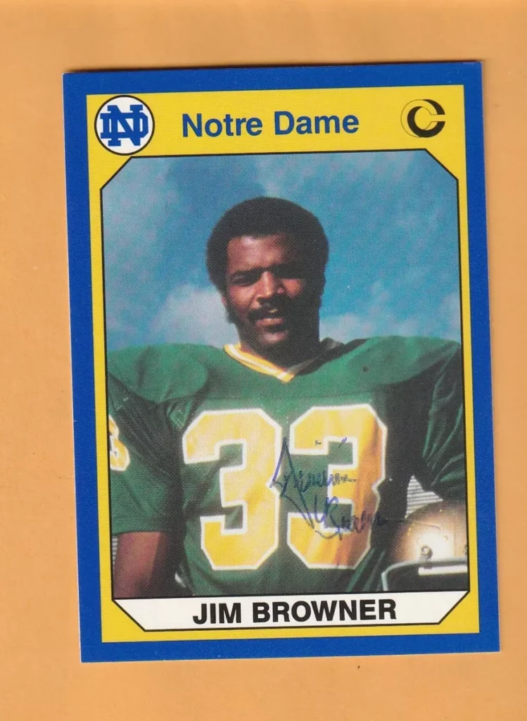 Notre Dame, Cincinnati Bengals, Jimmie Browner Jr. 