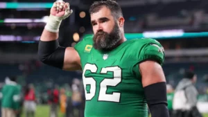 NFL Jason Kelce retires after 13 seasons in the NFL.
