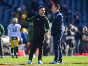 Are the head coaches of the Green Bay Packers and Chicago Bears best friends? It can't be...