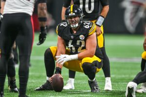 Ryan McCollum is the only center listed on the roster for the Pittsburgh Steelers.