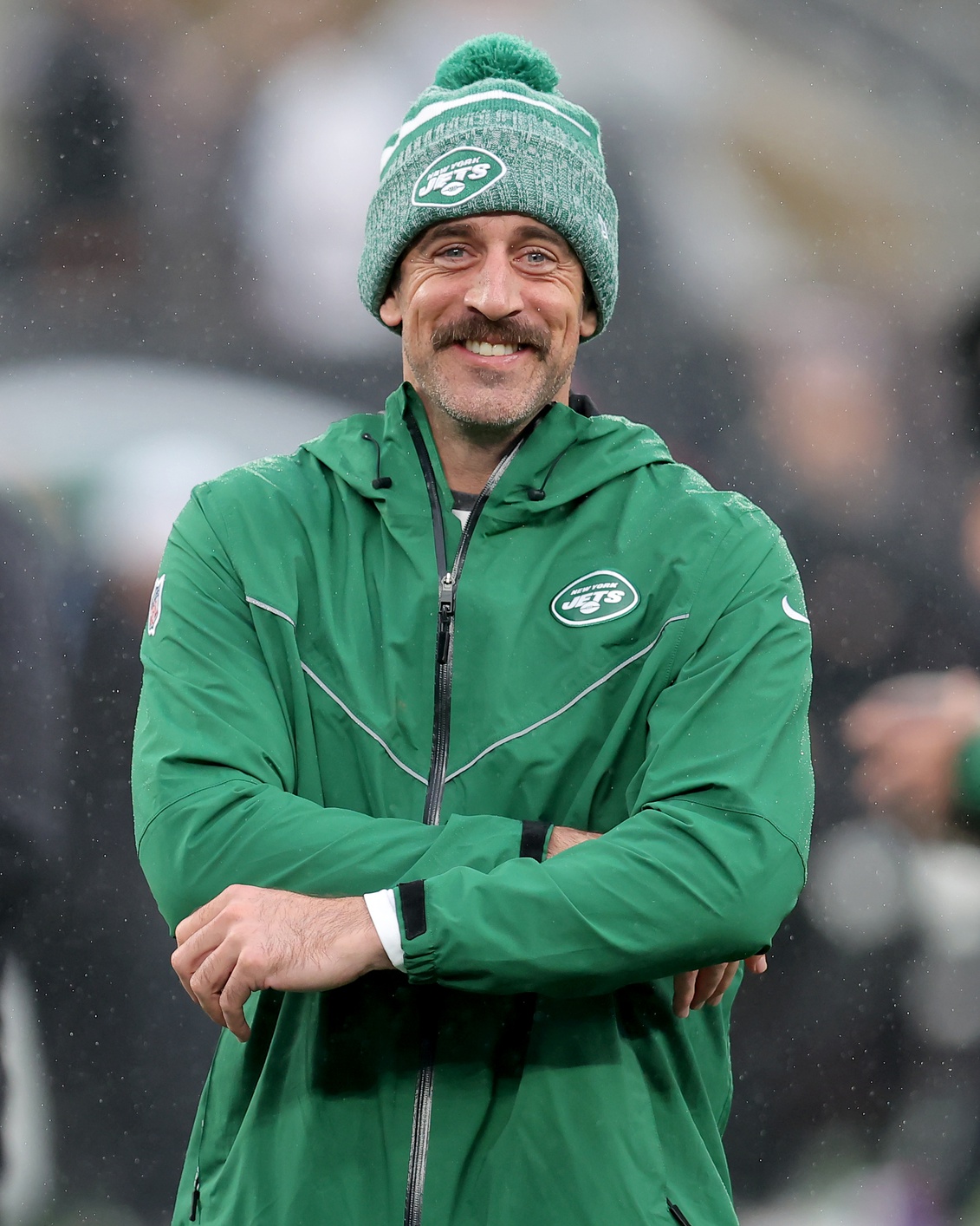 New York Jets quarterback Aaron Rodgers