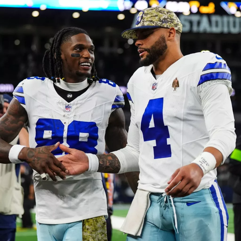 Lamb blows those numbers away: He is coming off a year in which he led the league with 135 receptions and totaled 1,749 yards. He averaged 78.0 yards per game in his career, and had 102.9 yards per game last season. The Brown trade is a starting point, but if the Cowboys move Lamb, they should certainly expect to add more than two picks, even if they’re good picks.