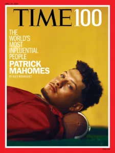 Patrick Mahomes, Kansas City Chiefs, Time Magazine