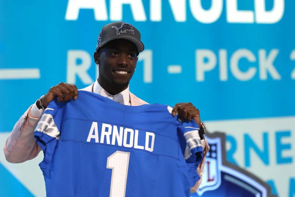 NFC North: terrion arnold drafted by Detroit Lions