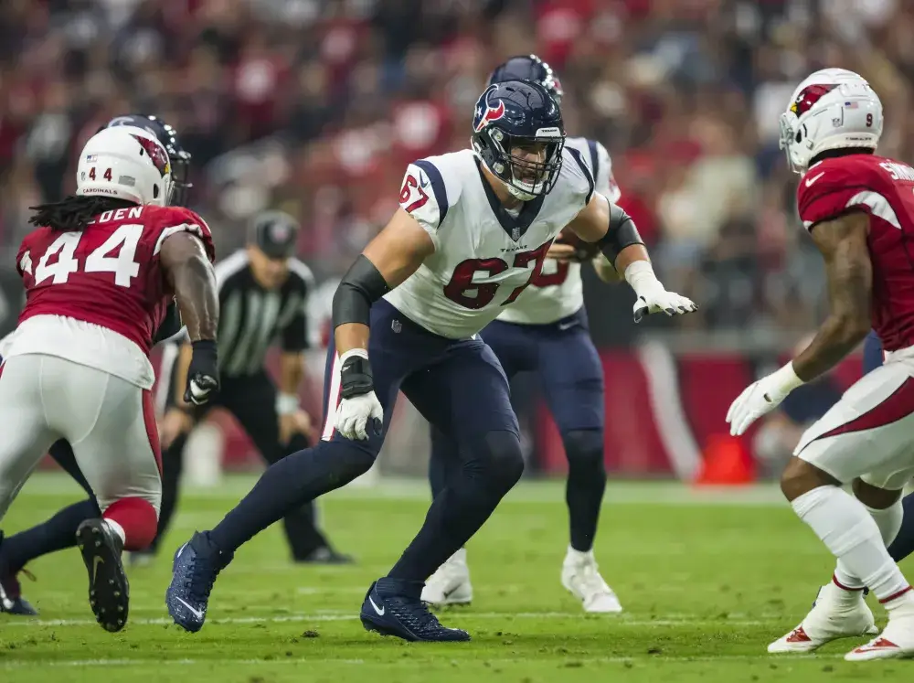 REPORT: The Houston Texans Signed Their 2nd-Round Pick to a Rookie Contract, Wrapping Up Their 2024 Draft Class 4 Houston Texans, Charlie Heck