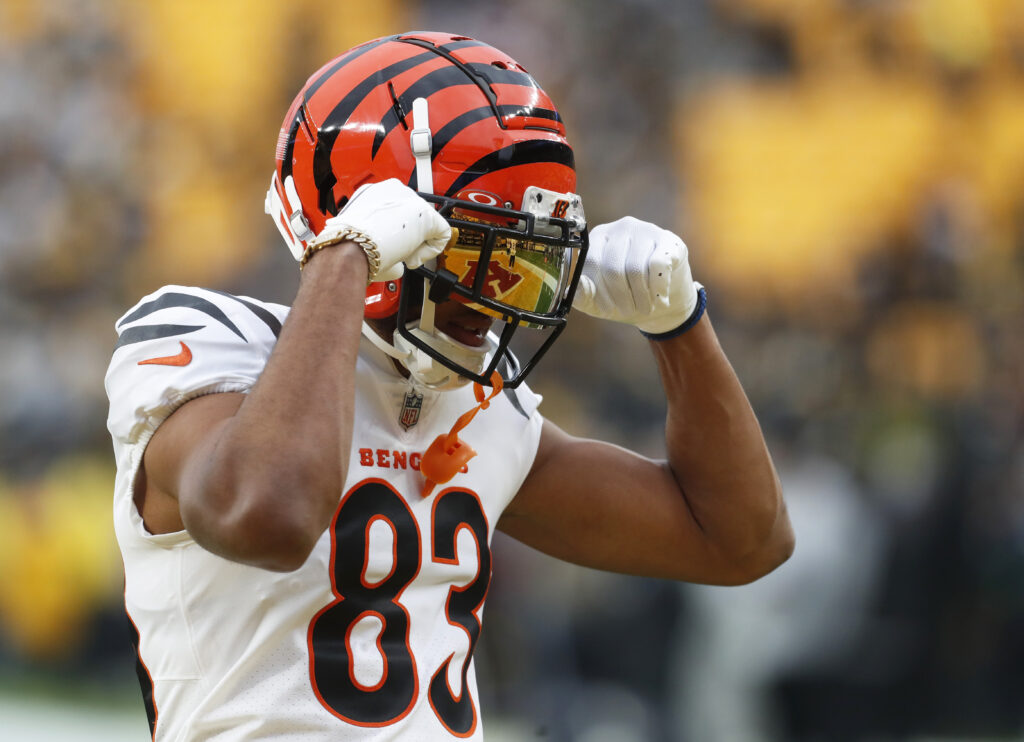 'I'm Real Cool With Mike Tomlin': Veteran WR Wants To Play With Pittsburgh Steelers 3 Cincinnati Bengals wide receiver Tyler Boyd (83) reacts during warm ups before the game against the Pittsburgh Steelers at Acrisure Stadium