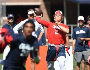 Ole Miss Rebels Quarterback Works Out With NFL Star 1 Ole Miss Rebels