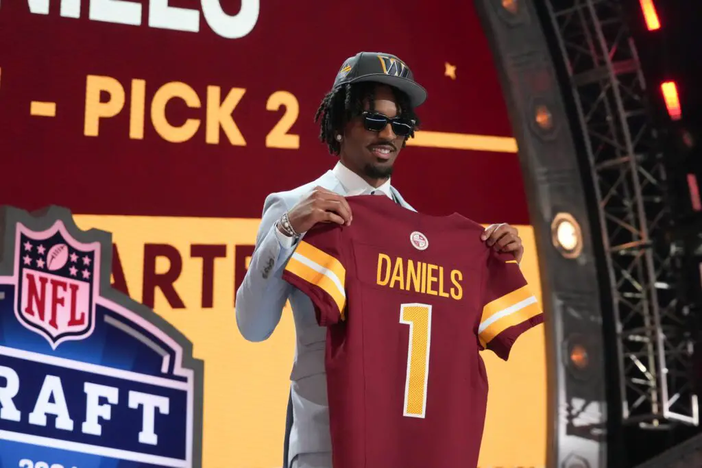 BREAKING: Washington Commanders Release 10-Year Veteran After Sexual Assault Allegations 3 Washington Commanders, Jayden Daniels