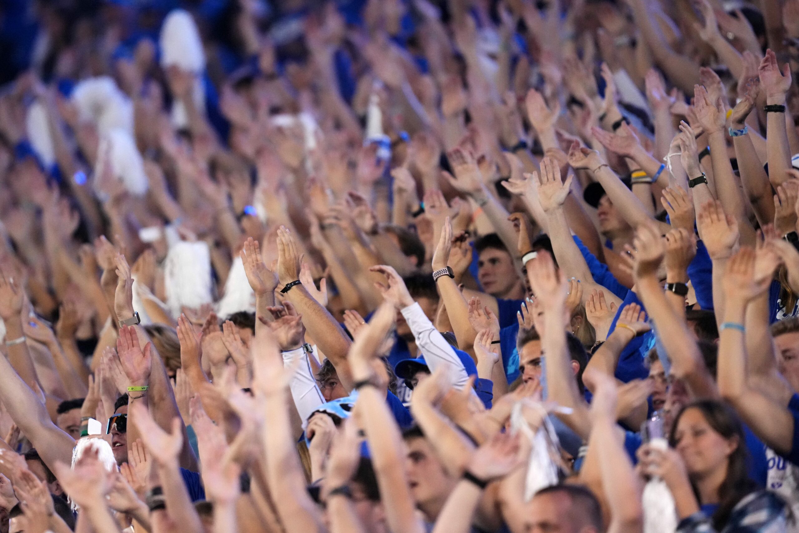 BYU Football student section