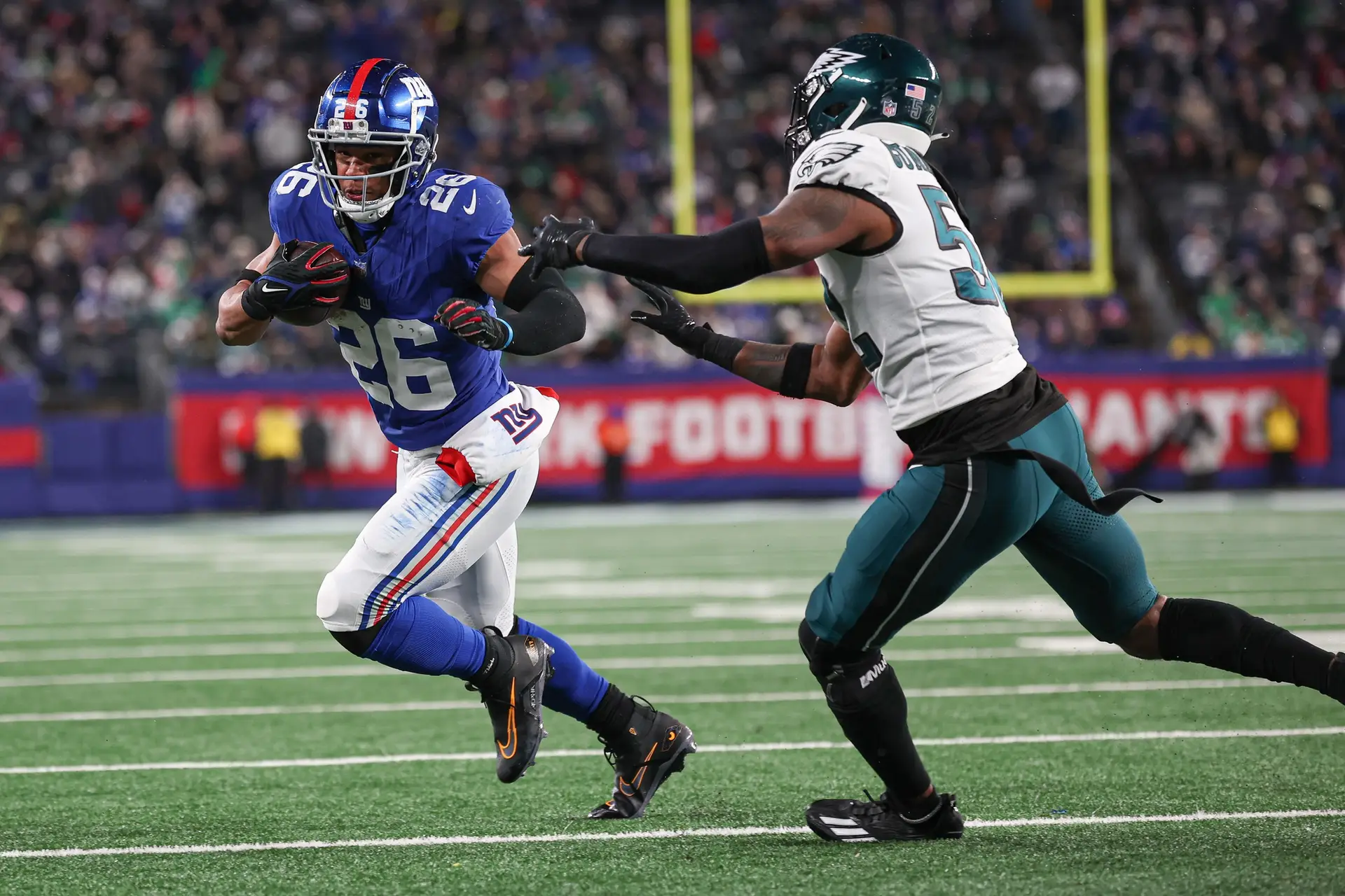 Detroit Lions: Add Experienced Linebacker with 86 Career Starts 3 New York Giants Saquon Barkley