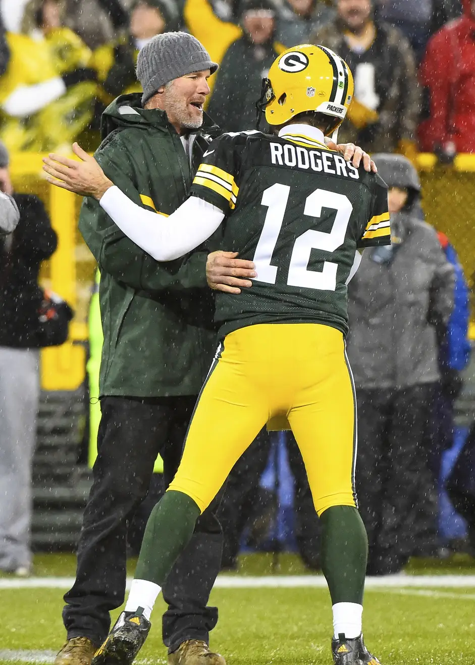 Green Bay Packers, Brett Favre, Aaron Rodgers