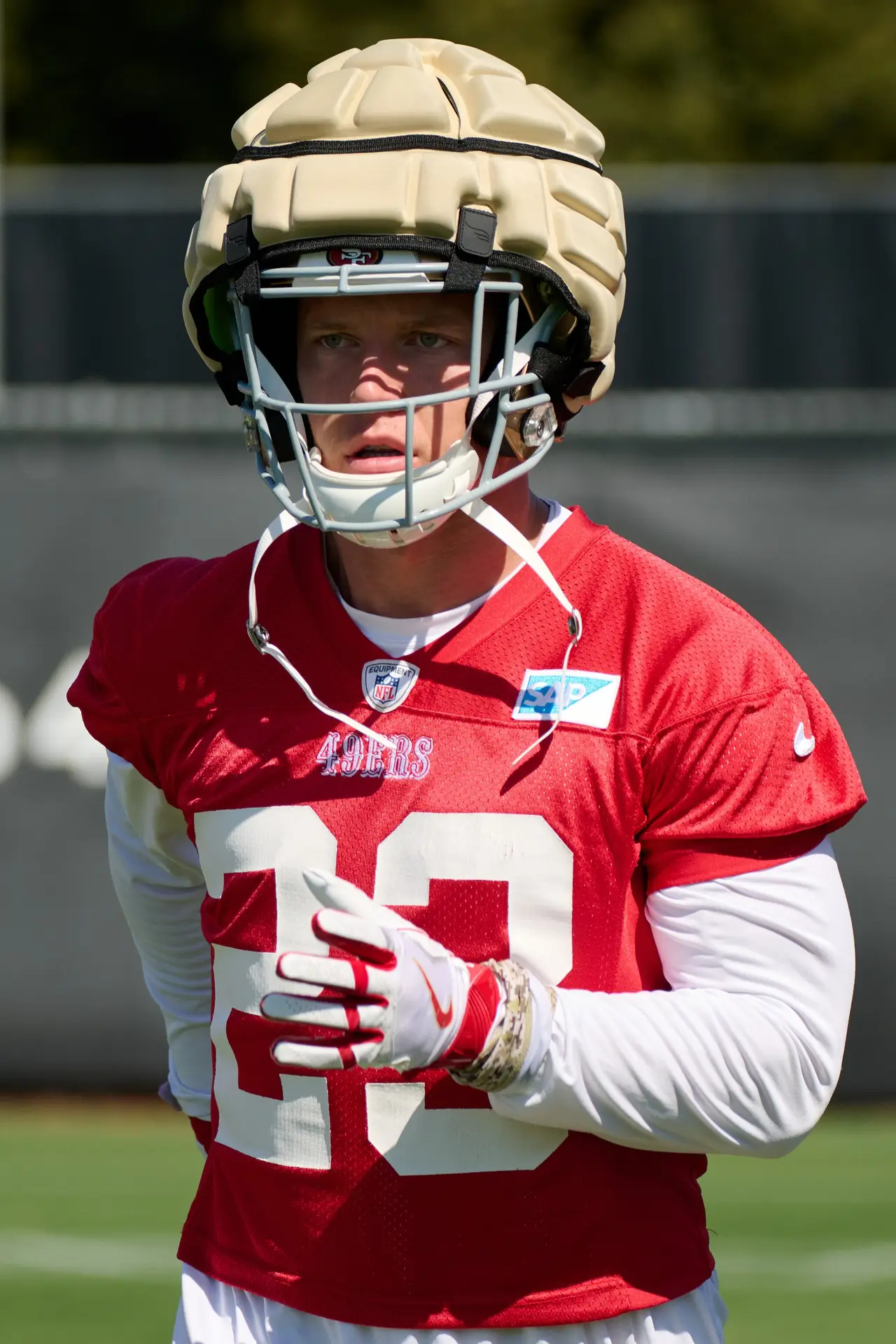 ‘Thought That Was TJ Watt’: Jacked-Up Christian McCaffrey’s New Photo Has Fans Talking 2 San Francisco 49ers, Christian McCaffrey, NFL