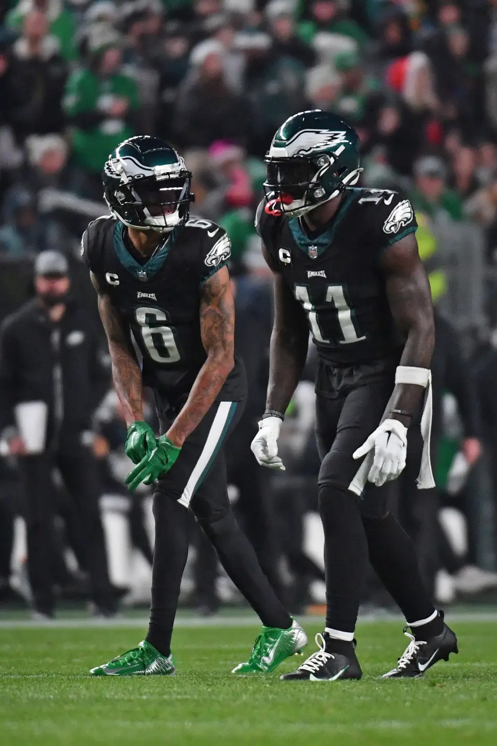 Philadelphia Eagles, DeVonta Smith and A.J. Brown