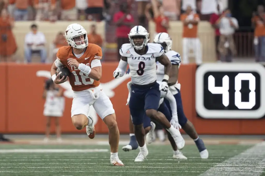 Texas Longhorns: Arch Manning Receives Controversial Ranking Entering Week 4 Of the College Football Season 1 Texas LonghornsArch Manning