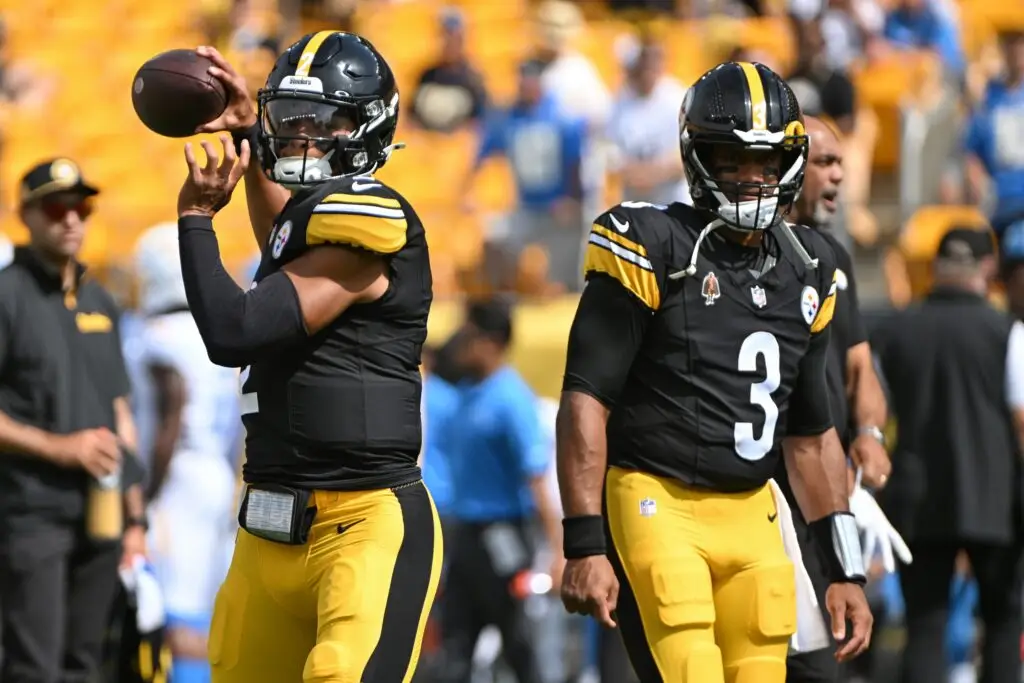 Justin Fields Pittsburgh Steelers Russell Wilson