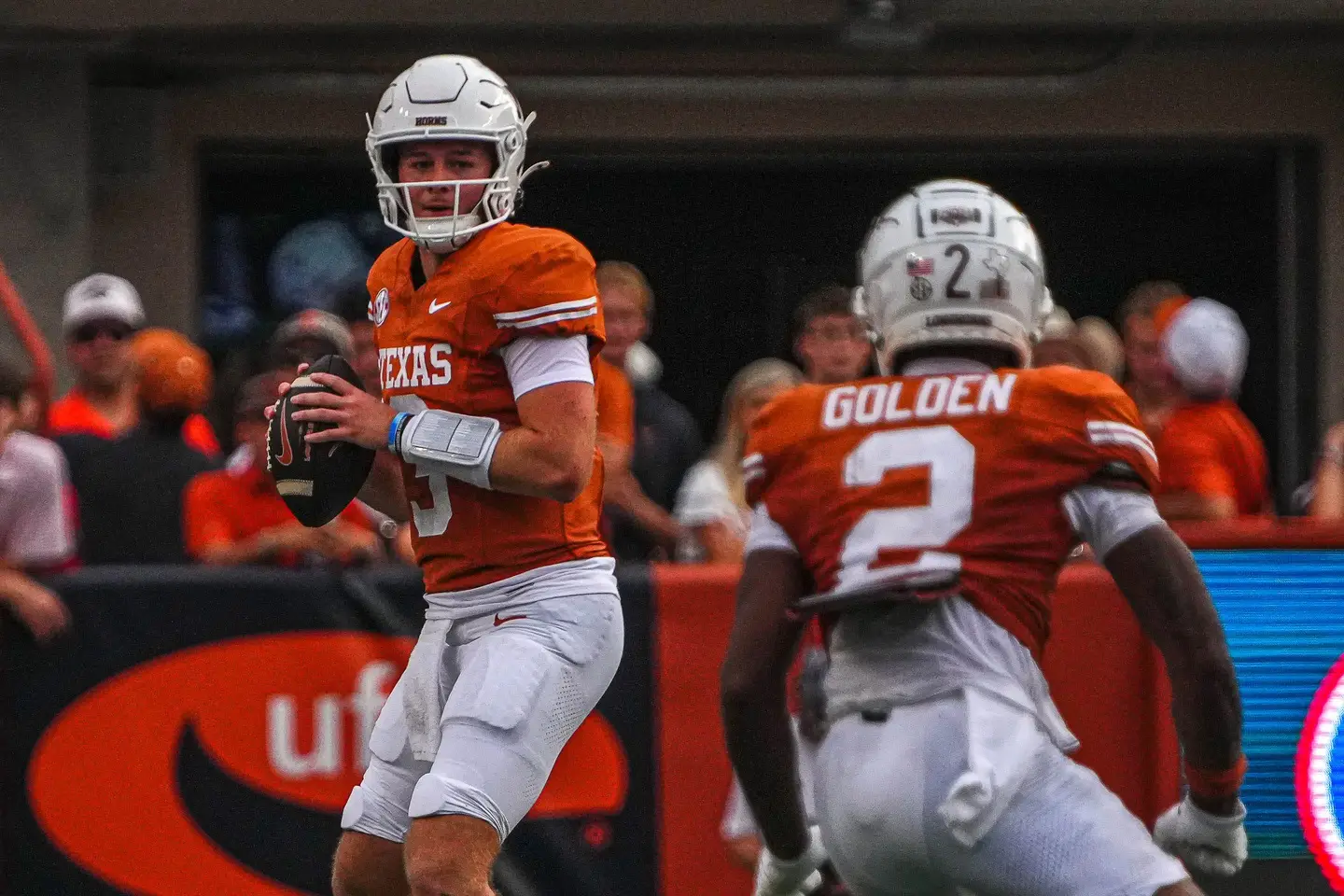 Quinn Ewers' Return Game Against Oklahoma In The 2024 Red River Rivalry