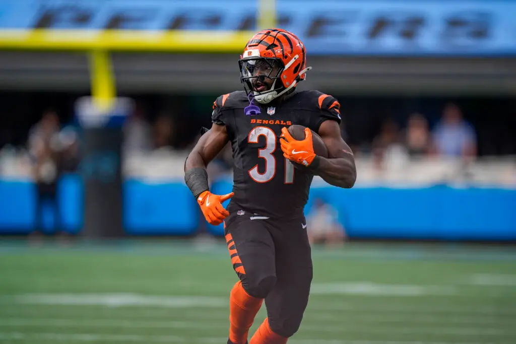 Zack Moss with his third NFL team the Cincinnati Bengals