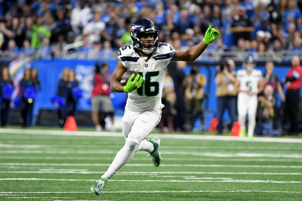"I Understand The Politics" Tyler Lockett Sounds Off on Frustrating Seattle Seahawks Season 1 Sep 30, 2024; Detroit, Michigan, USA; Seattle Seahawks wide receiver Tyler Lockett (16) runs the ball against the Detroit Lions in the third quarter at Ford Field. Mandatory Credit: Eamon Horwedel-Imagn Images