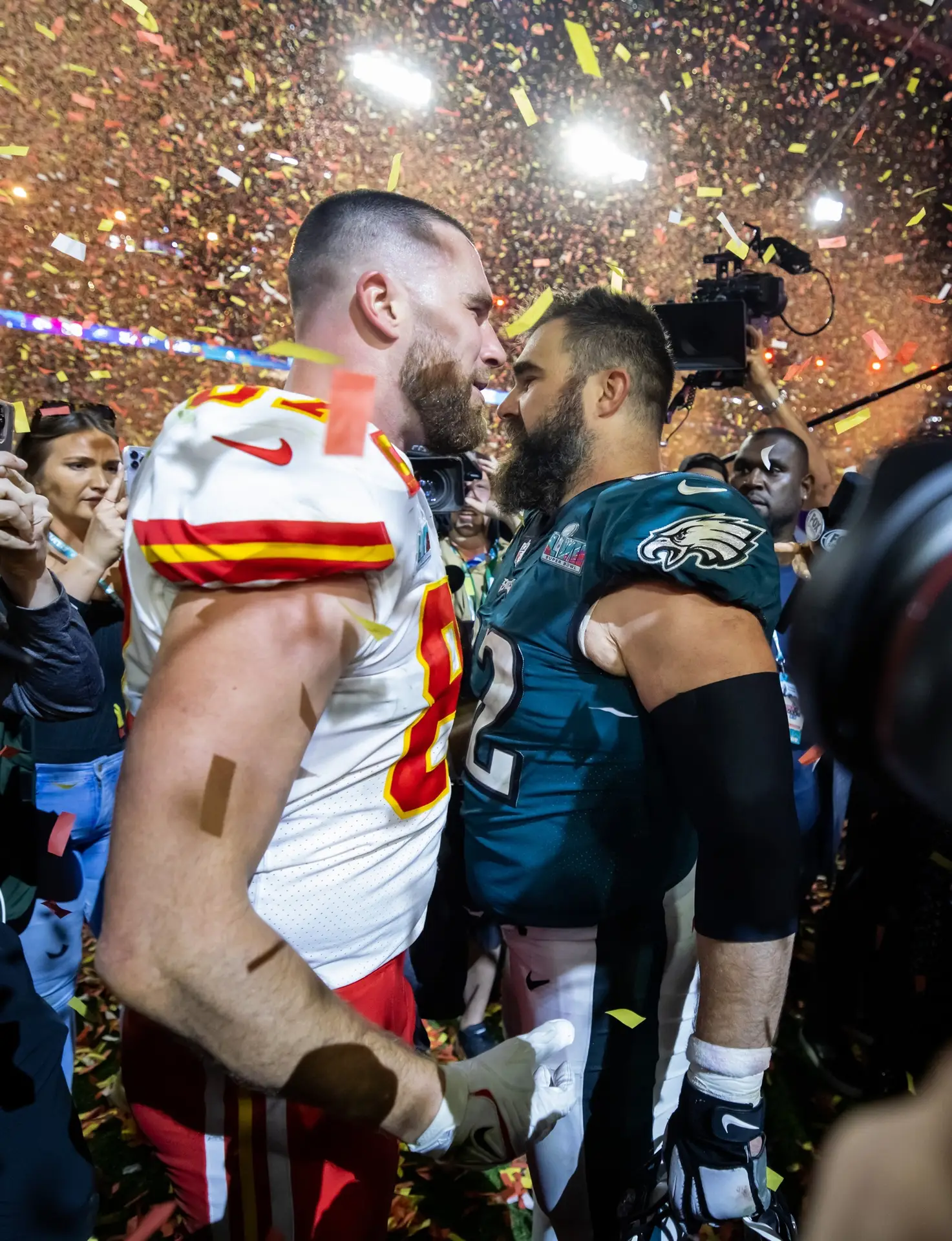 Jason Kelce, Travis Kelce