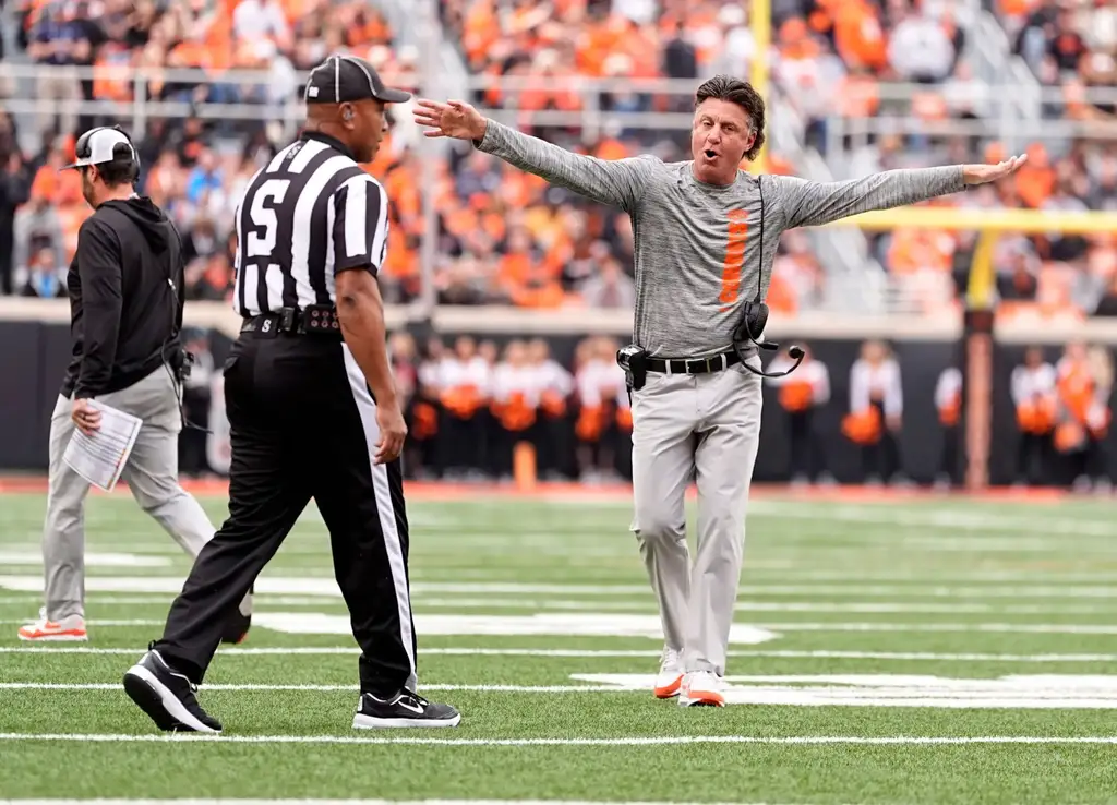 Oklahoma State Cowbpys Mike Gundy