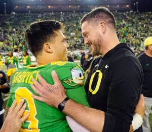 Oregon Ducks Dan Lanning Dillon Gabriel