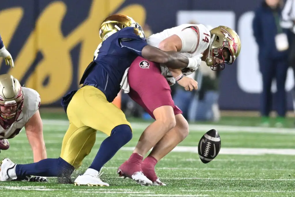 Notre Dame Fighting Irish Thomas Davis Jr.