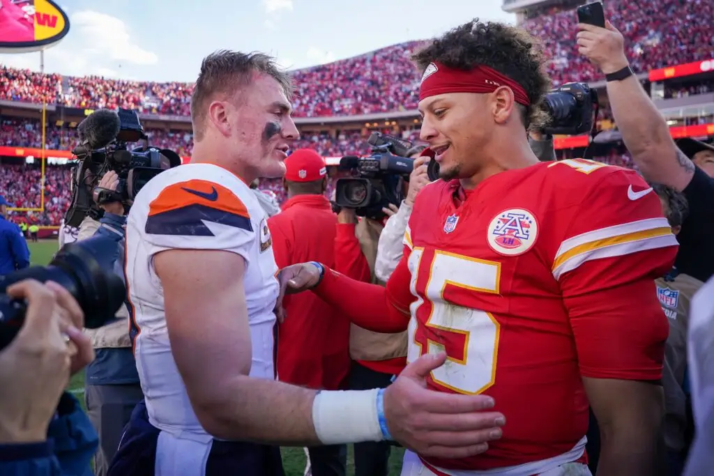 Denver BroncosBo Nix Kansas City Chiefs Patrick Mahomes