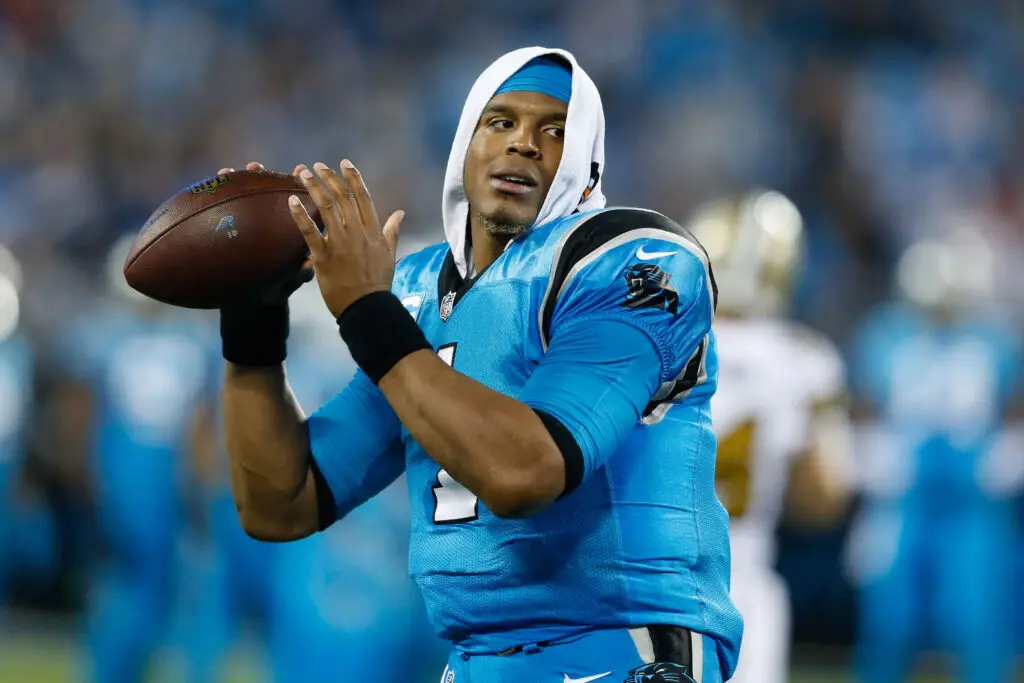 'Black College GameDay': Heisman Trophy Winner Wants New TV Program 2 Carolina Panthers quarterback Cam Newton (1) warms up during a timeout in the first quarter against the New Orleans Saints at Bank of America