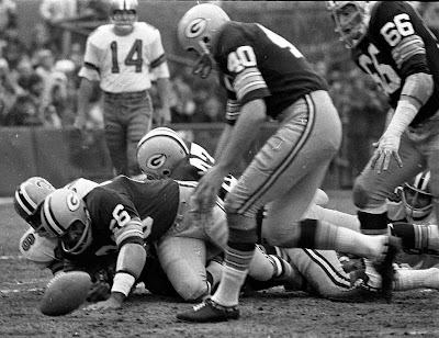 Packers Saints fumble 17november1968