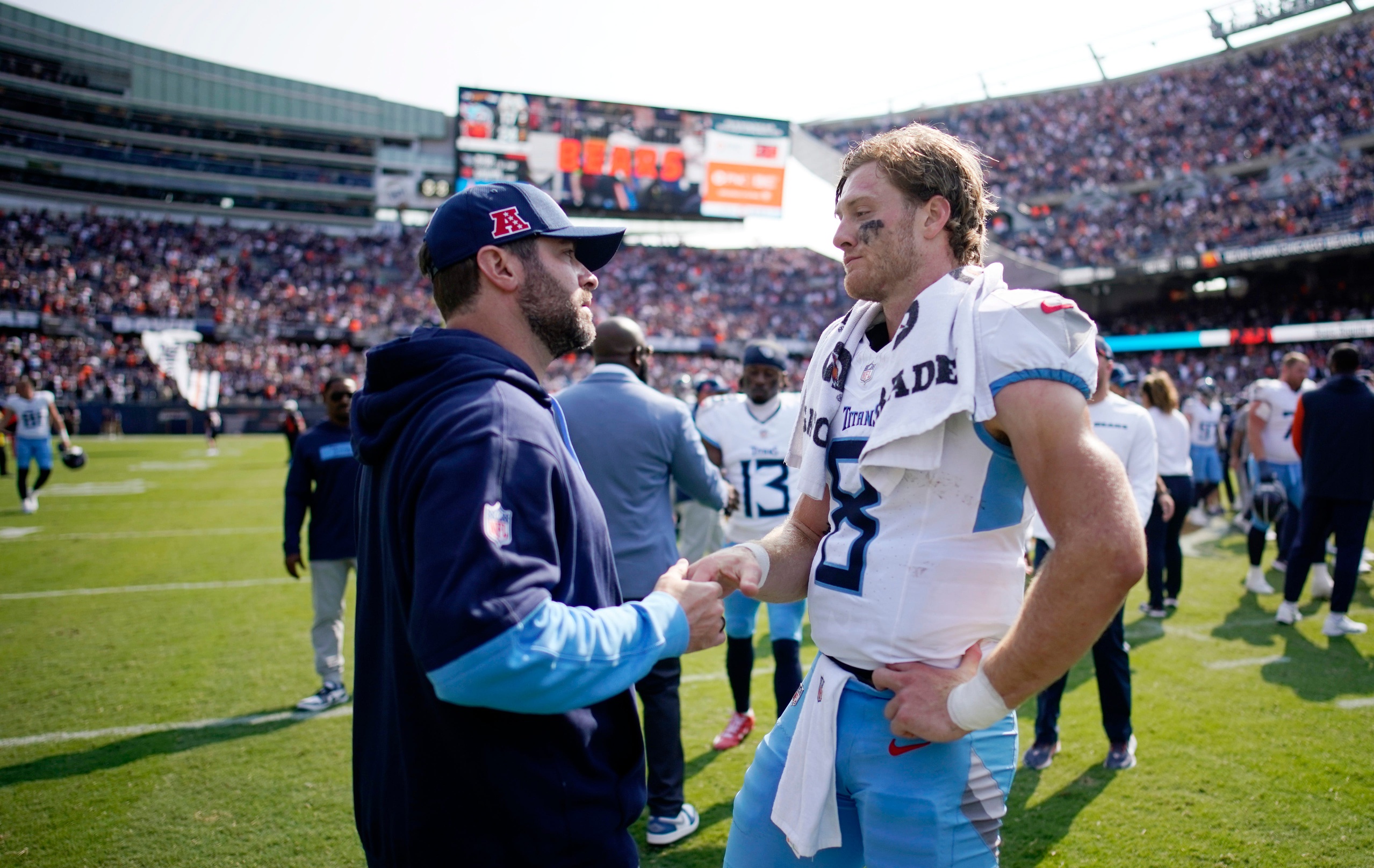 Coach Brian Callahan, Will Levis