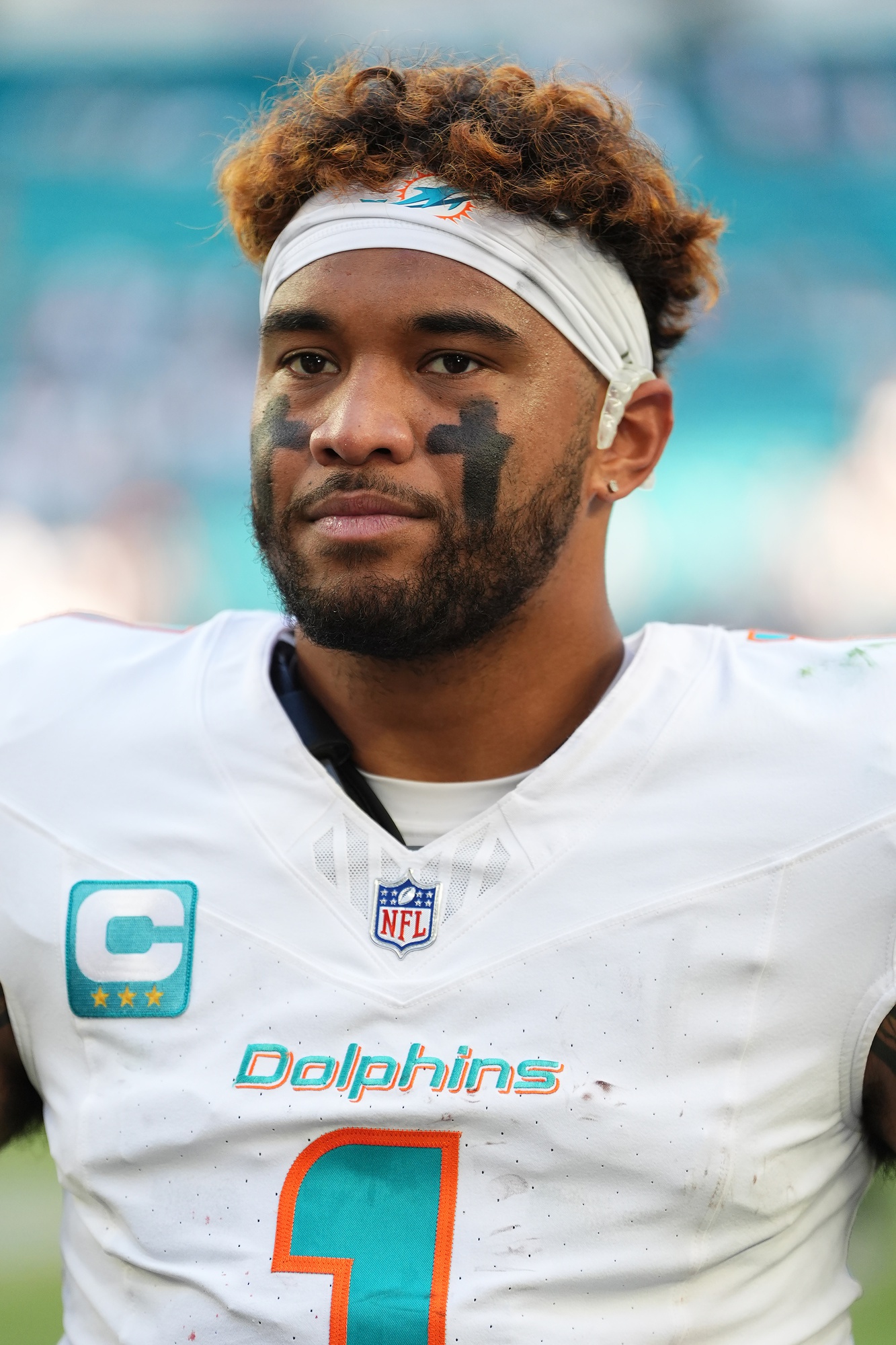 Dolphins' QB Tua Tagovailoa Sparks Retirement Reports After Big Decision 3 Nov 24, 2024; Miami Gardens, Florida, USA; Miami Dolphins quarterback Tua Tagovailoa (1) stands on the field after defeating the New England Patriots during the second half at Hard Rock Stadium. Mandatory Credit: Jasen Vinlove-Imagn Images
