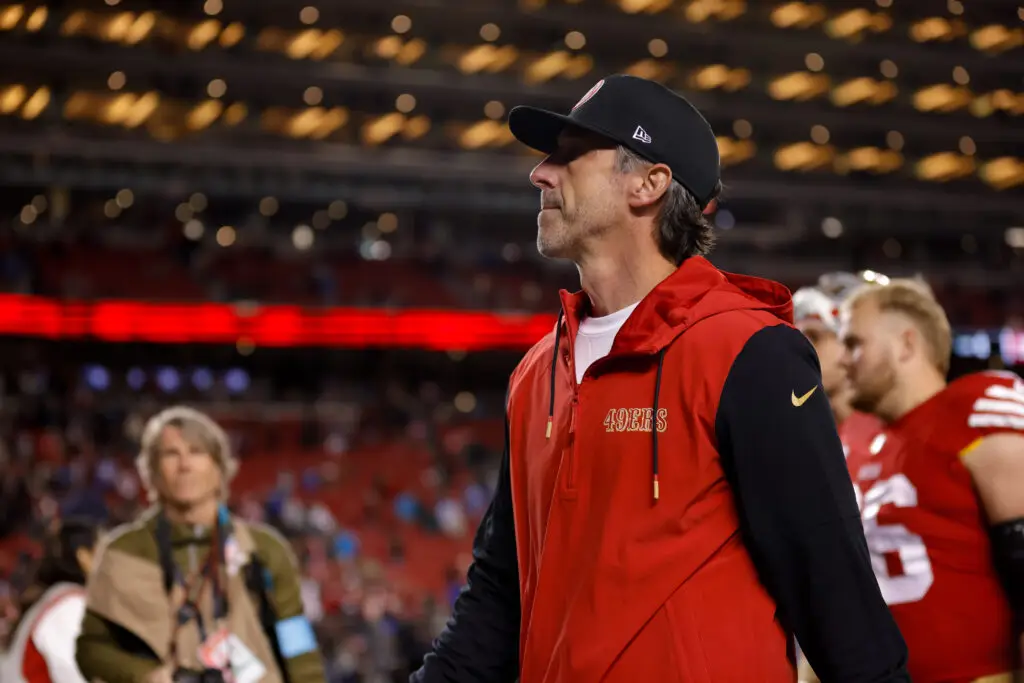 “He’s Not Going To Suit Up” 49ers Face Sudden Loss Hours Before Kickoff Vs Texans Dec 30, 2024; Santa Clara, California, USA; San Francisco 49ers head coach Kyle Shanahan walks off the field after the game against the Detroit Lions at Levi's Stadium. Mandatory Credit: Sergio Estrada-Imagn Images