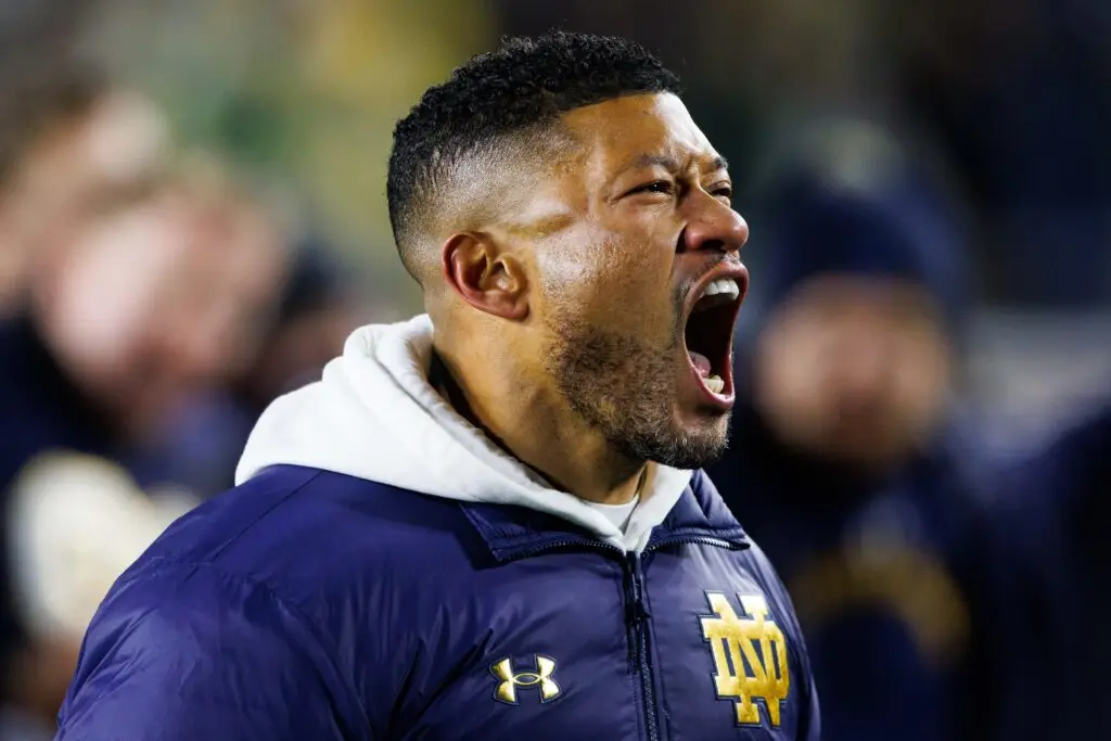 © MICHAEL CLUBB/SOUTH BEND TRIBUNE / USA TODAY NETWORK via Imagn Images
