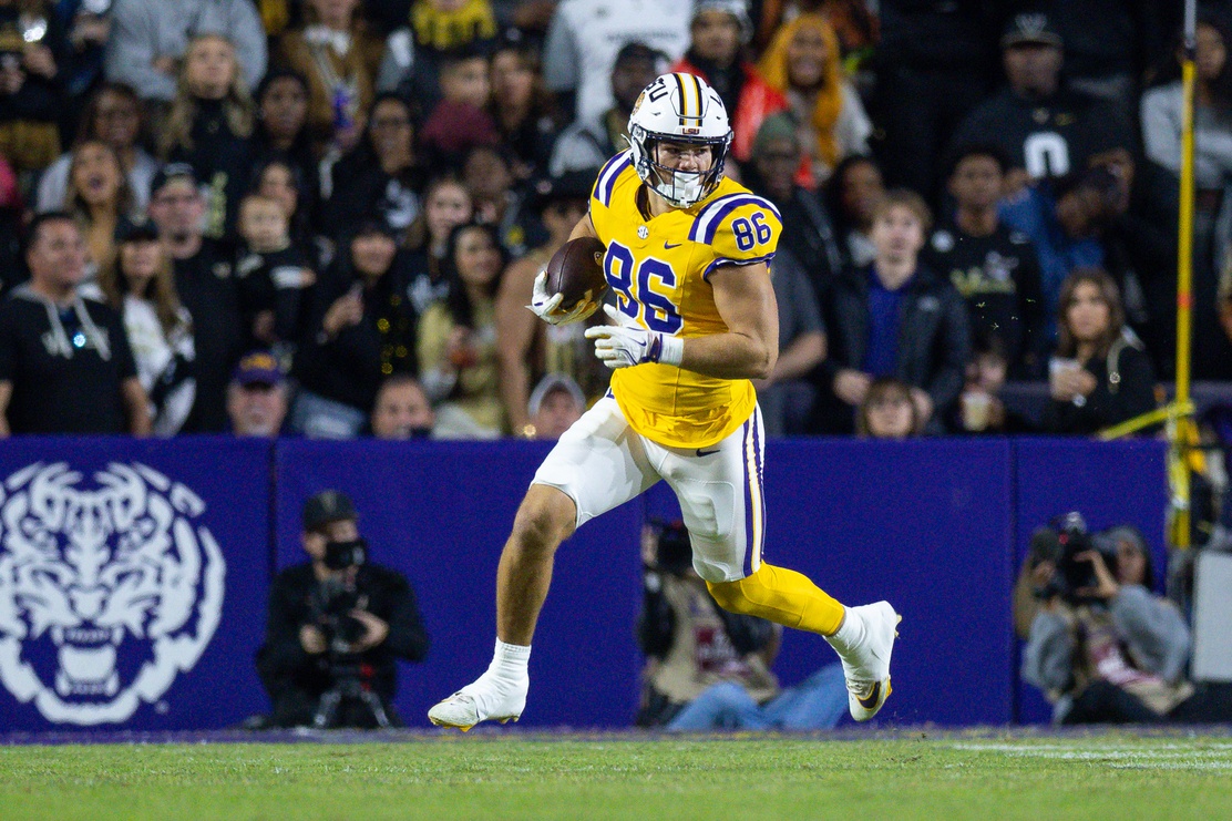 Los Angeles Chargers: Hosting a Premier Tight End from SEC 2 LSU Tigers, Mason Taylor