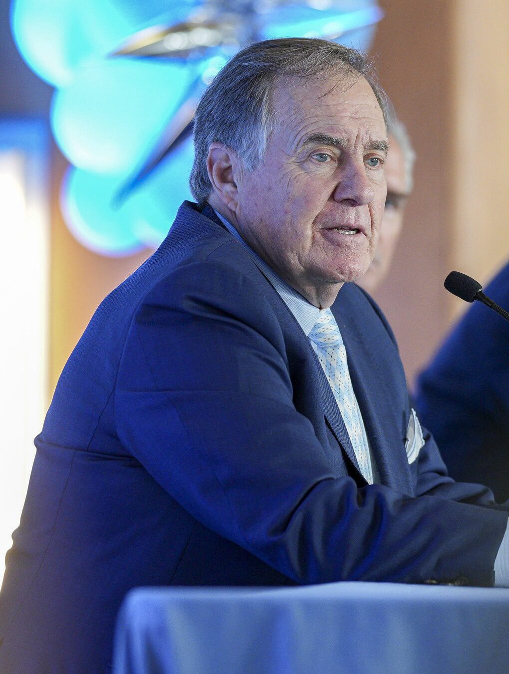 "The Absence of His Secret Weapon;" Bill Belichick Downfall Attributed Replacing Longtime Advisor with Jordon Hudson 2 Dec 12, 2024; Chapel Hill, NC, USA; North Carolina Tar Heels head coach Bill Belichick answers questions during a press conference at Loudermilk Center for Excellence. Mandatory Credit: Jim Dedmon-Imagn Images