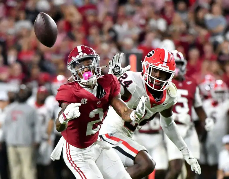 "Is Embroiled In A Quarterback Competition": College Football Analyst Lists Alabama Crimson Tide Wide Receiver Ryan Williams As Star Player Entering 2025 Season 1 USATSI 25042776 168400517 lowres