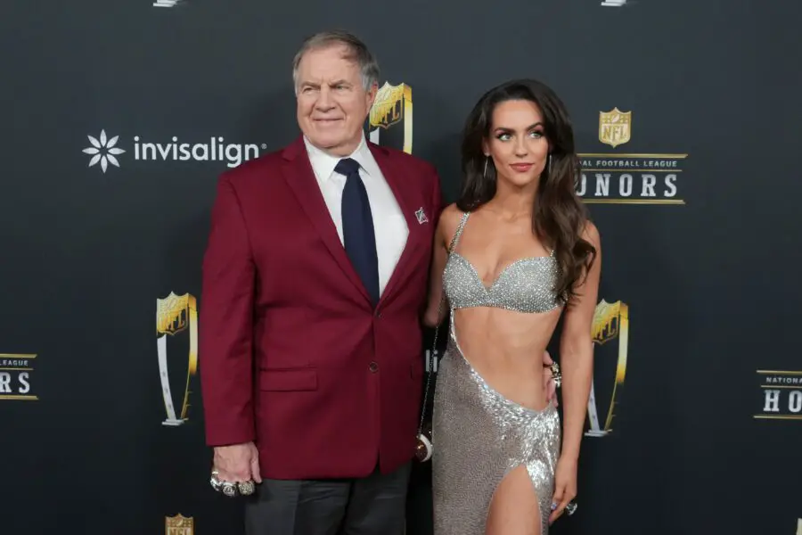 Breaking: Bill Belichick Reveals How Young Jordon Hudson Was When They Met 3 Feb 6, 2025; New Orleans, LA, USA; Bill Belichick and Jordon Hudson on the red carpet before Super Bowl LIX NFL Honors at Saenger Theatre. Mandatory Credit: Kirby Lee-Imagn Images