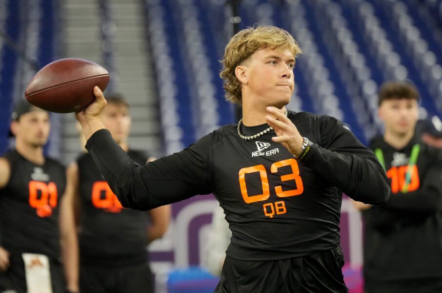 "A Long Term Answer At Quarterback": Ole Miss Rebels Quarterback Jaxson Dart Shockingly Lands In First Round Of Latest 2025 NFL Mock Draft 1 USATSI 25552448 168400517 lowres 1